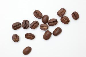 Coffee background, roasted coffee beans photo