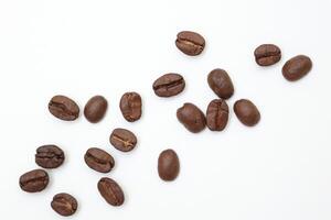 Coffee background, roasted coffee beans photo