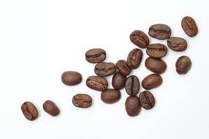 Coffee background, roasted coffee beans photo