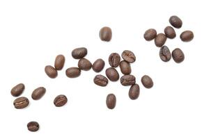 Coffee background, roasted coffee beans, brown coffee photo