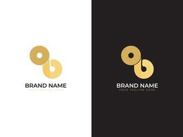 QB MINIMAL BUSINESS LOGO DESIGN vector