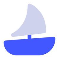 Sailing Sail icon for web, app, infographic, etc vector