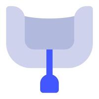 Equestrian Saddle icon for web, app, infographic, etc vector