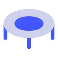 Trampoline icon for web, app, infographic, etc vector