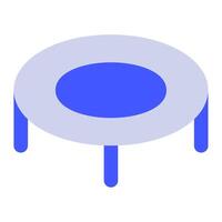 Trampoline icon for web, app, infographic, etc vector