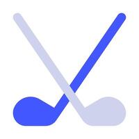 golf club icono para web, aplicación, infografía, etc vector