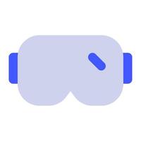 nadando gafas de protección icono para web, aplicación, infografía, etc vector