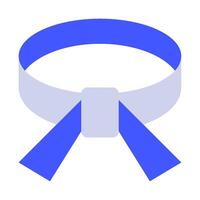 Martial Arts Belt icon for web, app, infographic, etc vector