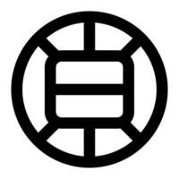 Water Polo Ball icon for web, app, infographic, etc vector