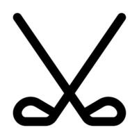 golf club icono para web, aplicación, infografía, etc vector