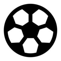 fútbol pelota icono para web, aplicación, infografía, etc vector