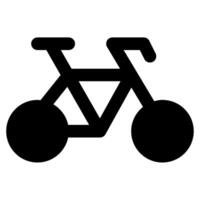 triatlón bicicleta icono para web, aplicación, infografía, etc vector