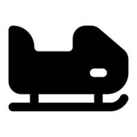 bobsleigh icono para web, aplicación, infografía, etc vector