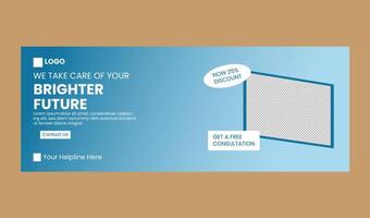 Web Banner Template vector