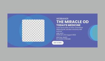 Web banner design vector