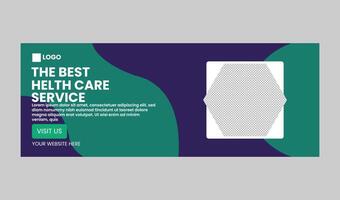 Web banner template vector