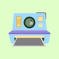 Illustration of polaroid camera good for graphic design etc vector