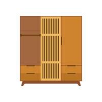 Illustration of cupboard good for graphic design and etc vector