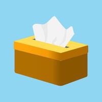 Illustration of tissue box good for graphic design etc vector