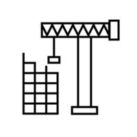 Construction Icon. Construction of a building. vector