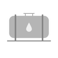 Gas tank icon. Oil tank icon. Natural gas or oil. Storage of crude oil. vector