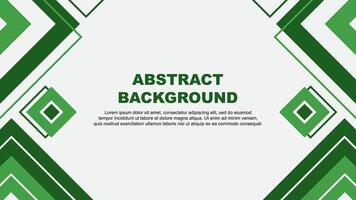 Abstract Green Background Design Template. Abstract Banner Wallpaper Illustration. Green Background vector