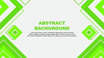 Abstract Background Design Template. Abstract Banner Wallpaper Illustration. Light Green Background vector