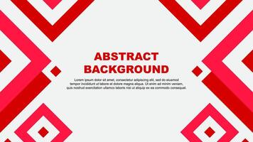 Abstract Background Design Template. Abstract Banner Wallpaper Illustration. Red Template vector