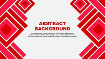 Abstract Background Design Template. Abstract Banner Wallpaper Illustration. Red vector