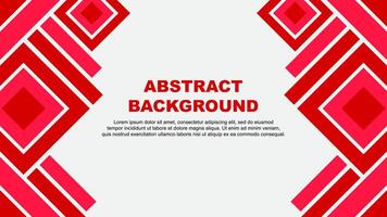 Abstract Background Design Template. Abstract Banner Wallpaper Illustration. Red vector