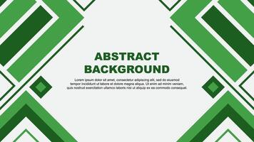 Abstract Green Background Design Template. Abstract Banner Wallpaper Illustration. Green Flag vector