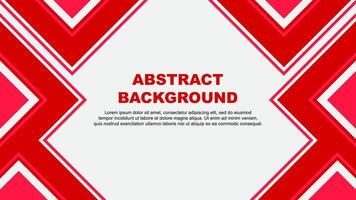 Abstract Background Design Template. Abstract Banner Wallpaper Illustration. Red vector