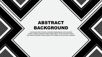 Abstract Black Background Design Template. Abstract Banner Wallpaper Illustration. Black vector