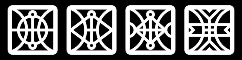 simple geometric pattern for background, decoration, panel, and CNC cutting vector