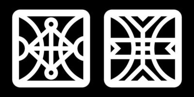 simple geometric pattern for background, decoration, panel, and CNC cutting vector