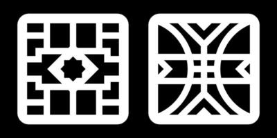 simple geometric pattern for background, decoration, panel, and CNC cutting vector