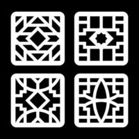 simple geometric pattern for background, decoration, panel, and CNC cutting vector