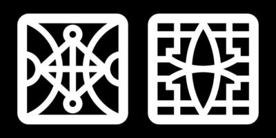 simple geometric pattern for background, decoration, panel, and CNC cutting vector