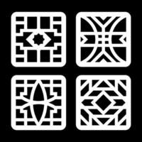 simple geometric pattern for background, decoration, panel, and CNC cutting vector