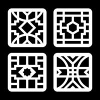 simple geometric pattern for background, decoration, panel, and CNC cutting vector