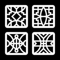 simple geometric pattern for background, decoration, panel, and CNC cutting vector