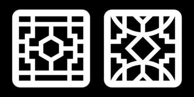 simple geometric pattern for background, decoration, panel, and CNC cutting vector