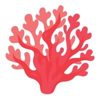 Coral Design flat style illustration vector