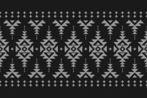 Fabric tribal pattern style. Geometric ethnic seamless pattern traditional. Aztec ethnic ornament print. Design for background, fabric, clothing, carpet, textile, batik, embroidery. vector