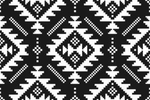 Geometric ethnic seamless pattern traditional. American, Mexican style. Aztec tribal ornament print. Design for background, wallpaper, illustration, fabric, clothing, carpet, batik, embroidery. vector