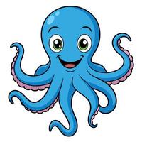 Octopus flat style illustration vector