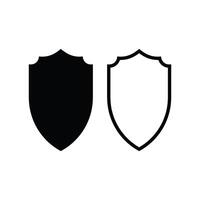 shield symbol icon vector