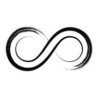 Infinity icon symbol vector