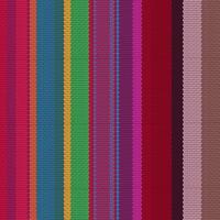 A colorful traditional pattern on dark Background used in fashion and clothes. pattern of Blanket stripes in seamless textile and texture style vector