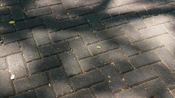 Textured chevron background pattern herringbone brick tile floor photo